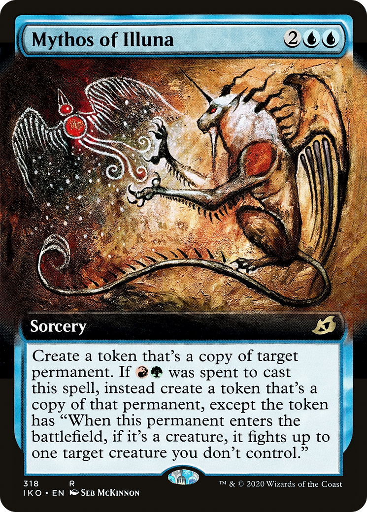 Mythos of Illuna (Extended Art) (IKO-318) [Ikoria: Lair of Behemoths]