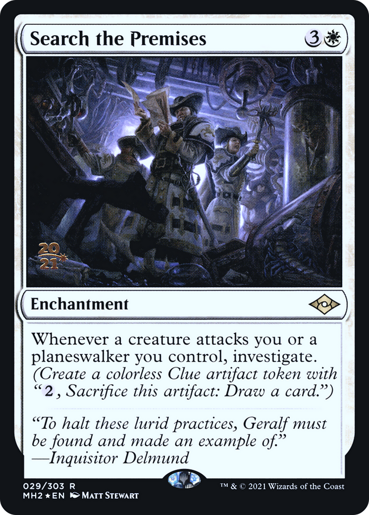 Search the Premises (PRE-029) [Modern Horizons 2 Promos] Foil