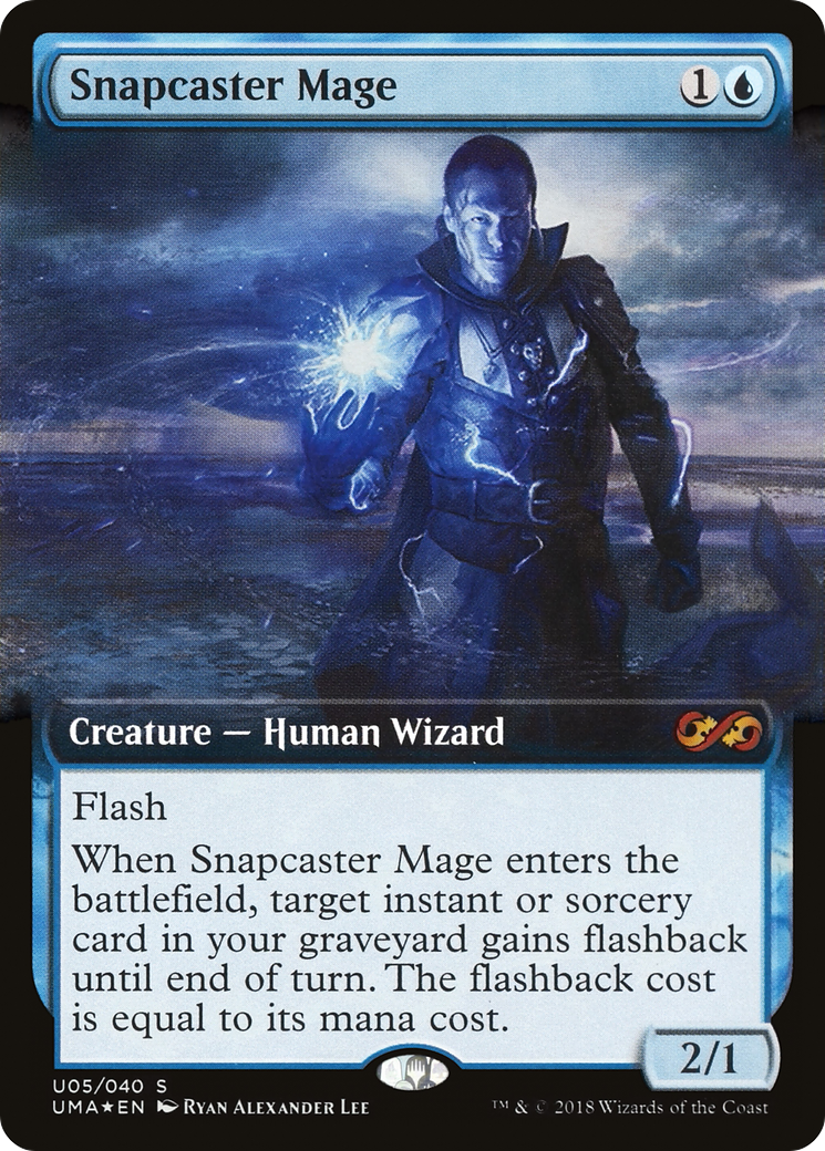Snapcaster Mage (UMA:BT-U05) (Extended Art) [Ultimate Box Topper] Foil