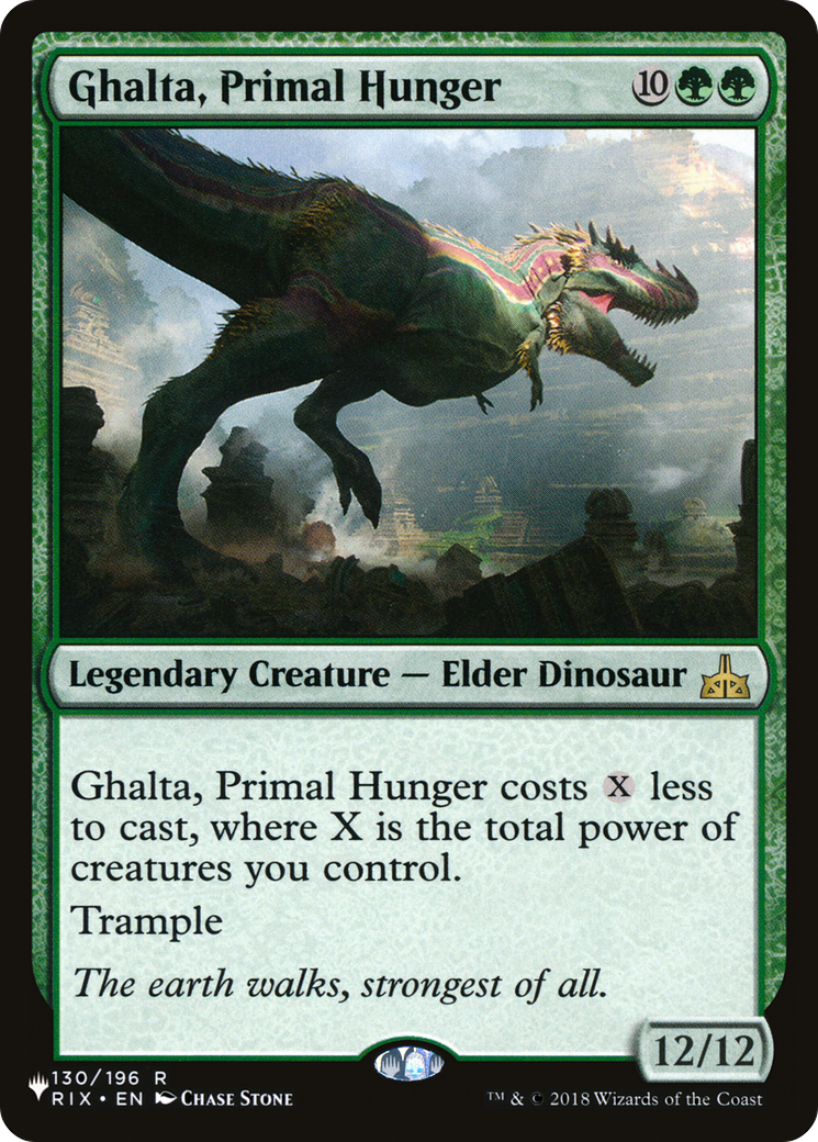 Ghalta, Primal Hunger (LIST-130/196) [The List]