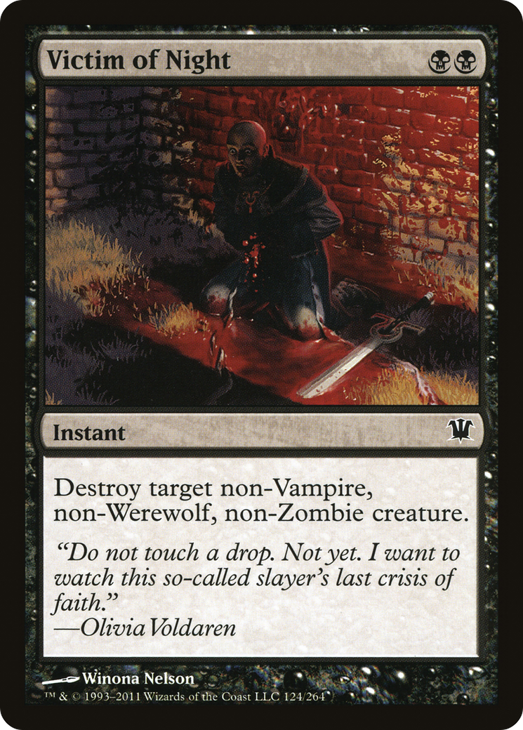 Victim of Night (ISD-124) [Innistrad]