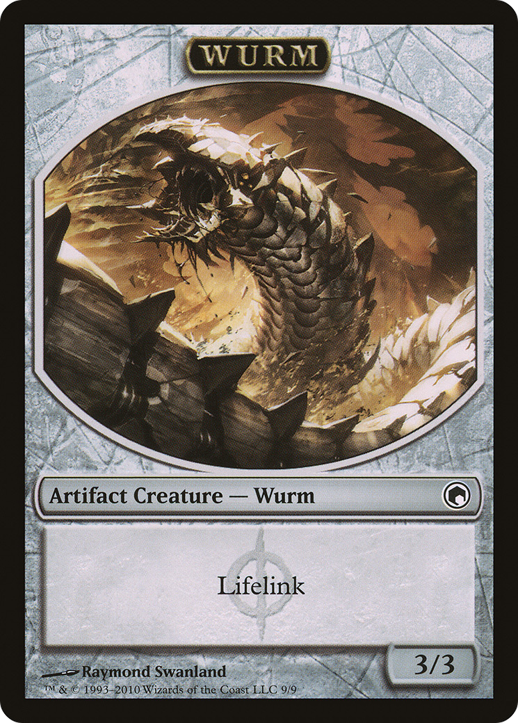 Wurm Token (SOM-009) [Scars of Mirrodin Tokens]