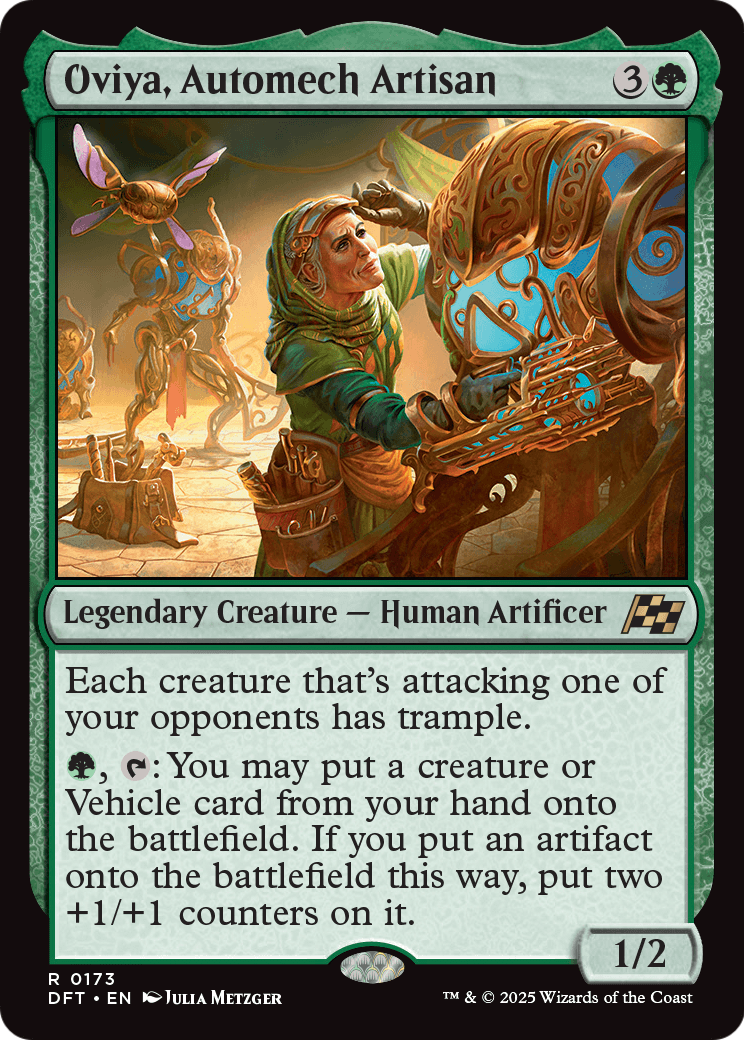 Oviya, Automech Artisan (DFT-173) [Aetherdrift] Foil