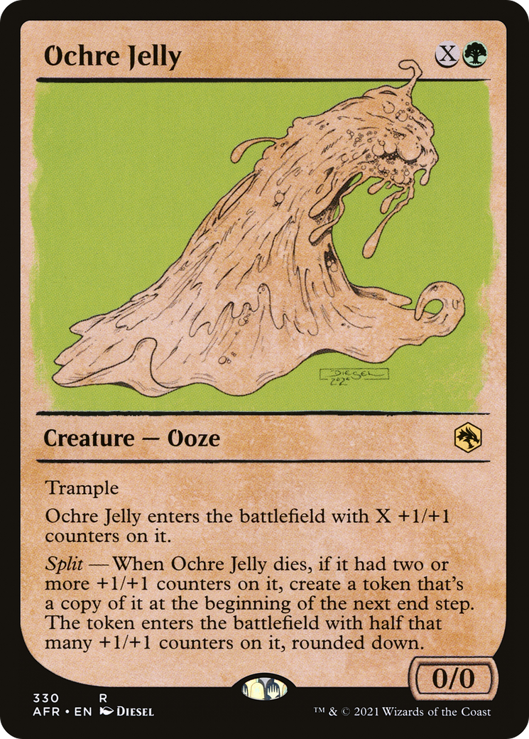 Ochre Jelly (Showcase) (AFR-330) [Adventures in the Forgotten Realms]