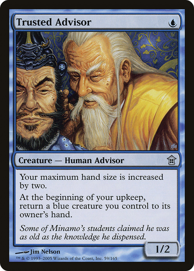 Trusted Advisor (SOK-059) [Saviors of Kamigawa]