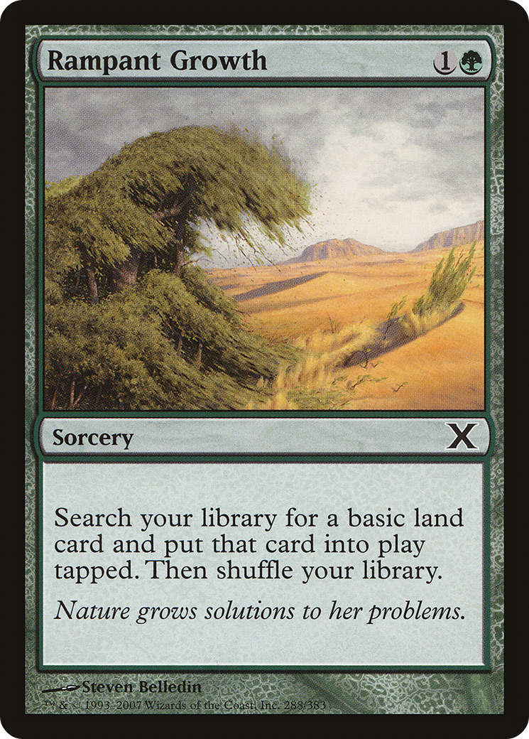 Rampant Growth (10E-288) [Tenth Edition] Foil