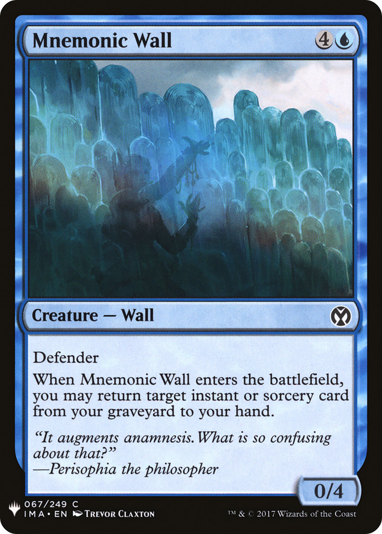 Mnemonic Wall (LIST-067) [The List]