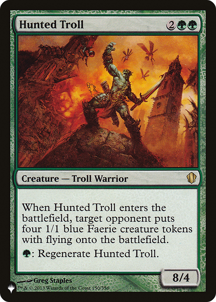 Hunted Troll (LIST-150/356) [The List]