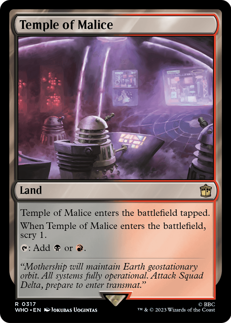 Temple of Malice (WHO-317) [Doctor Who]