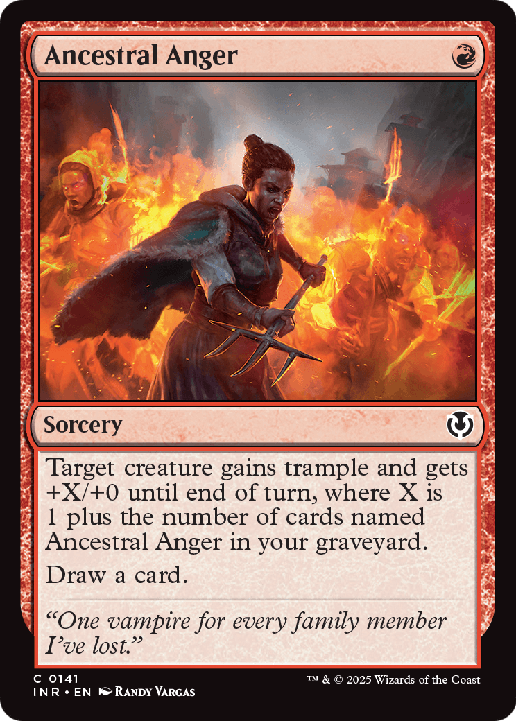 Ancestral Anger - Foil [Innistrad Remastered]