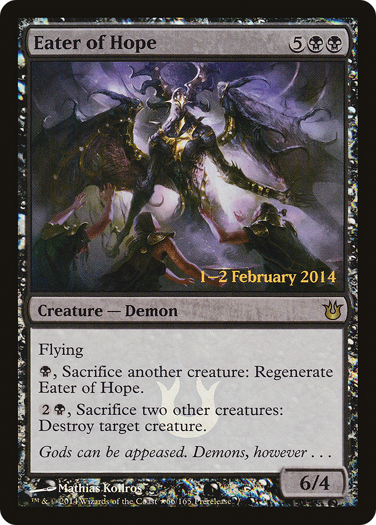 Eater of Hope (PRE-066) [Born of the Gods Promos] Foil