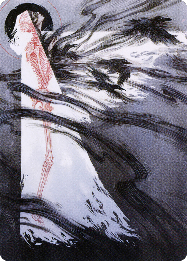 Tendrils of Agony // Tendrils of Agony (ASTX-073) (Borderless) [Strixhaven Art Series] Foil