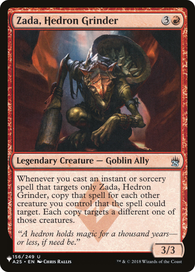 Zada, Hedron Grinder (LIST-156/249) [The List]