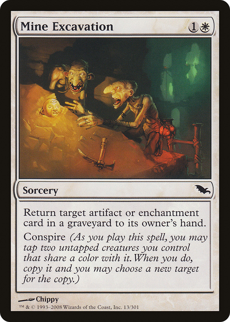 Mine Excavation (SHM-013) [Shadowmoor]