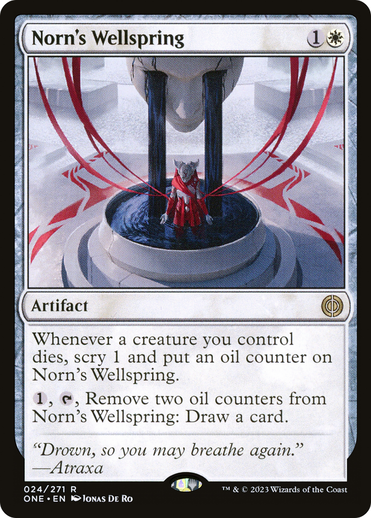 Norn's Wellspring (ONE-024) [Phyrexia: All Will Be One] Foil