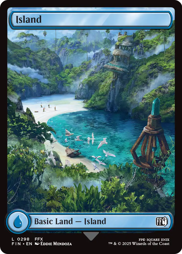 Island (FIN-298) [FINAL FANTASY] Foil
