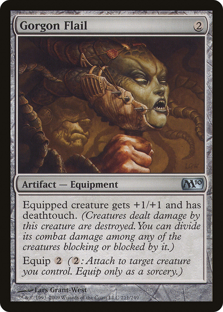 Gorgon Flail (M10-211) [Magic 2010] Foil