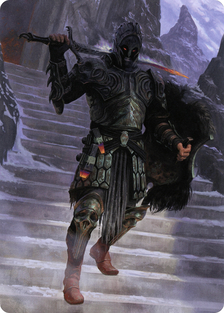 Dakkon, Shadow Slayer // Dakkon, Shadow Slayer (AMH2-049) (Borderless) [Modern Horizons 2 Art Series]