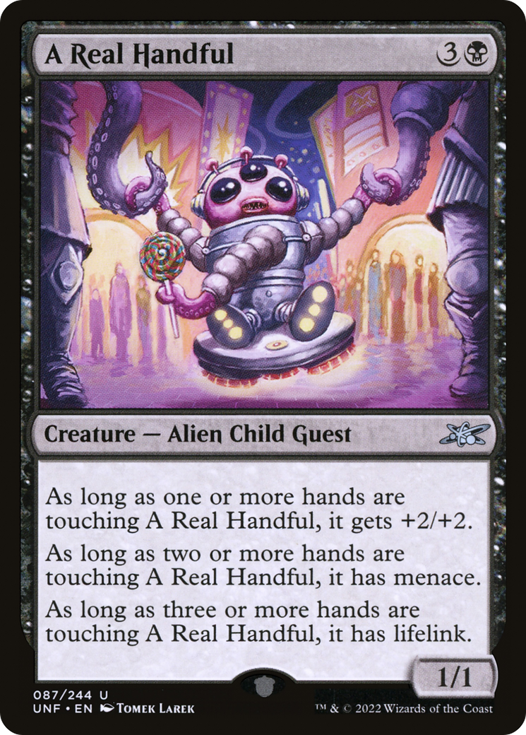 A Real Handful - Foil [Unfinity]