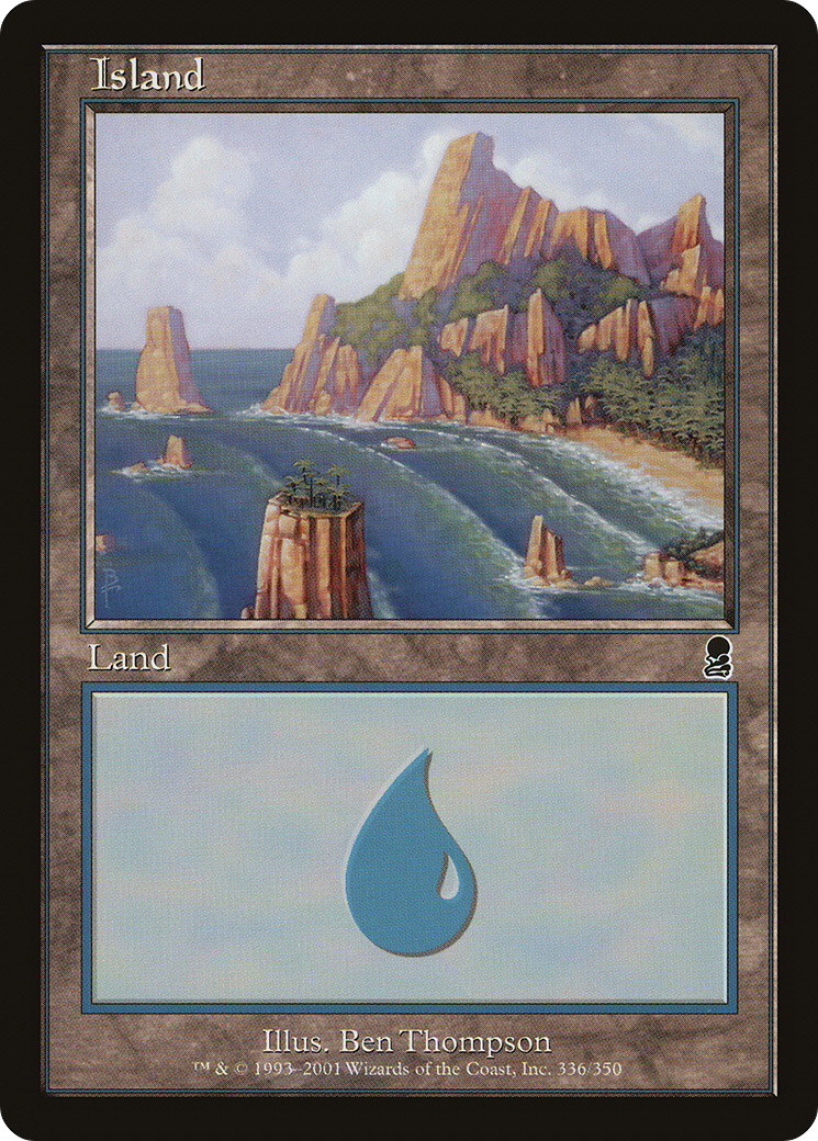 Island (ODY-336) [Odyssey] Foil