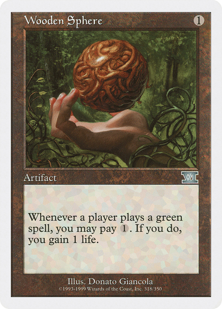 Wooden Sphere (6ED-318) [Classic Sixth Edition]