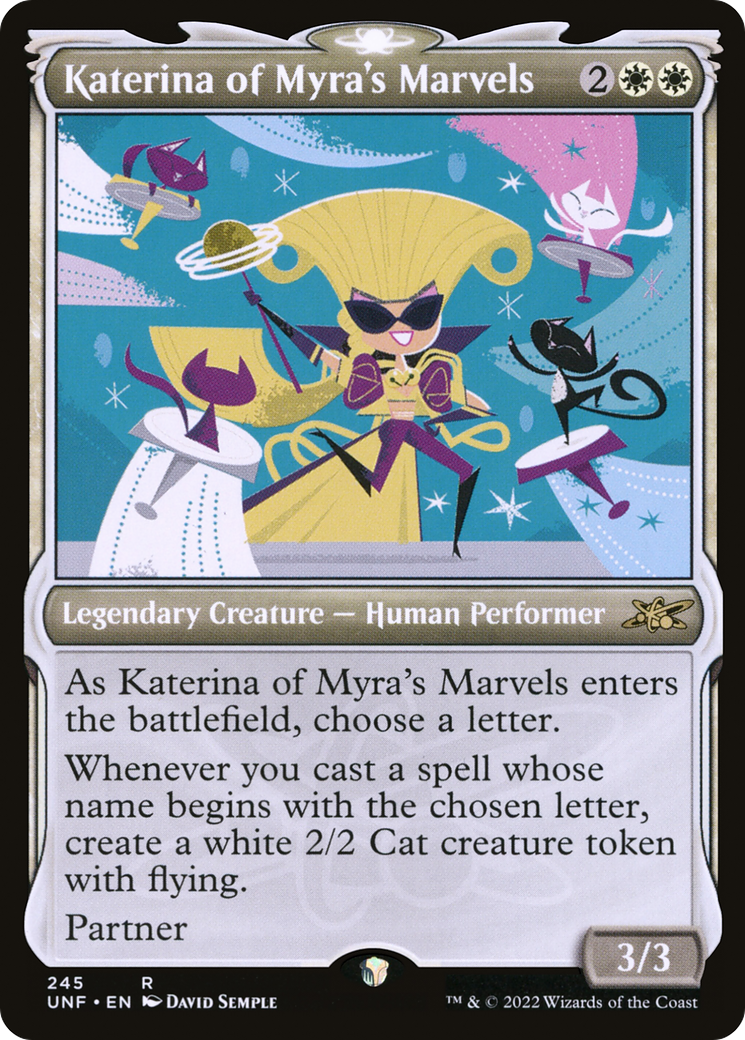 Katerina of Myra's Marvels - Showcase [Unfinity]
