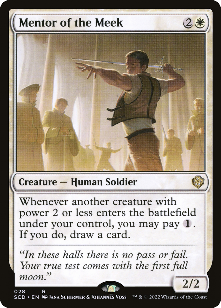 Mentor of the Meek (SCD-028) [Starter Commander Decks]