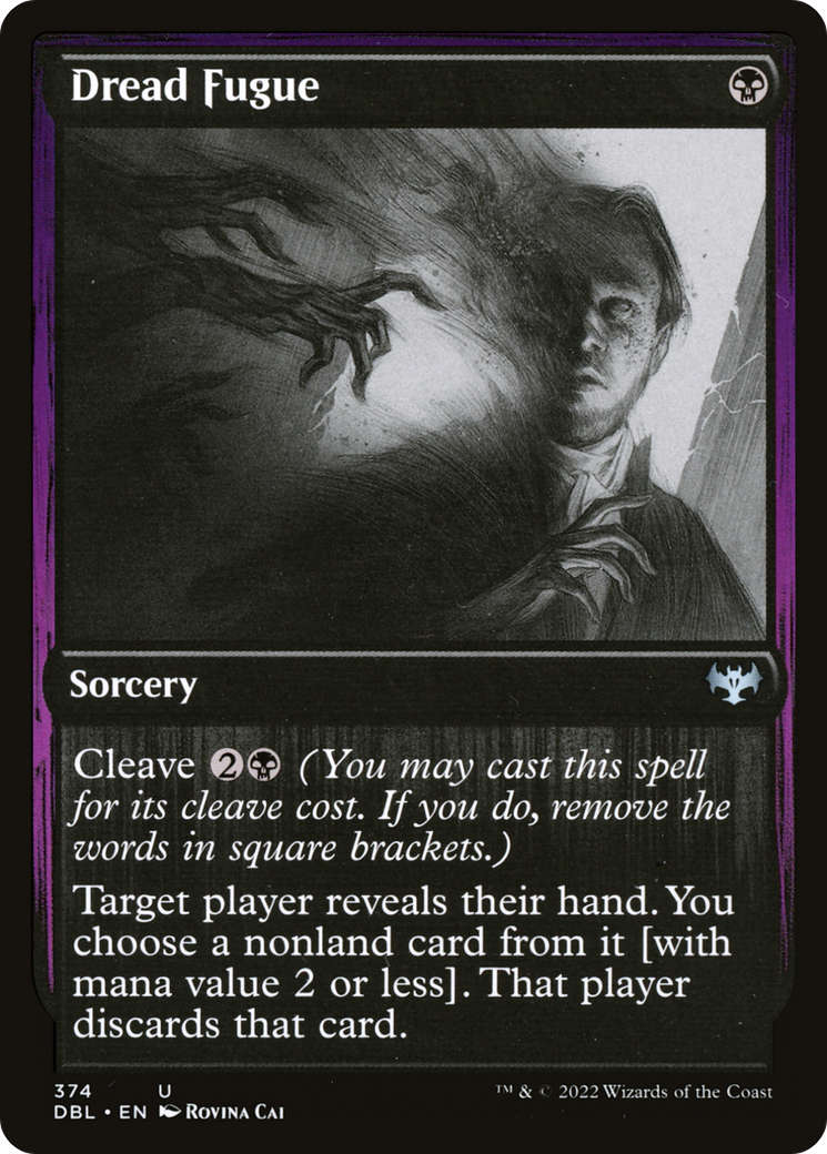 Dread Fugue (DBL-374) [Innistrad: Double Feature]