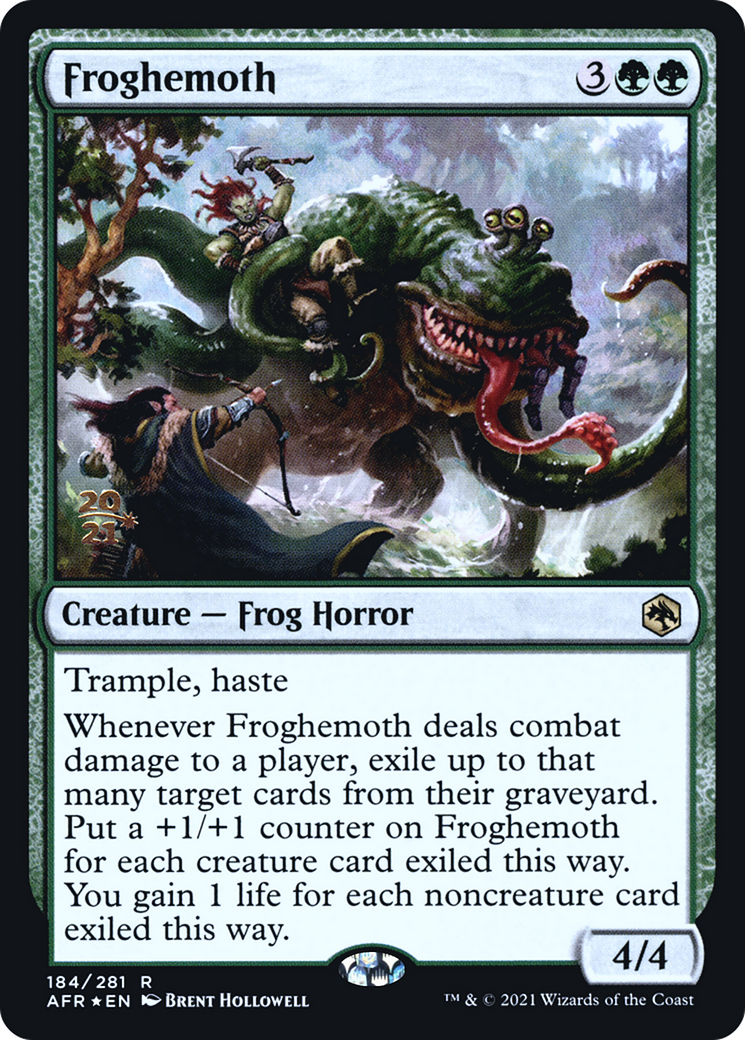 Froghemoth (PRE-184) [Adventures in the Forgotten Realms Promos] Foil