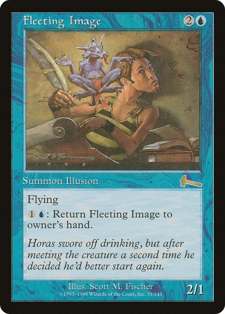 Fleeting Image (ULG-031) [Urza's Legacy] Foil