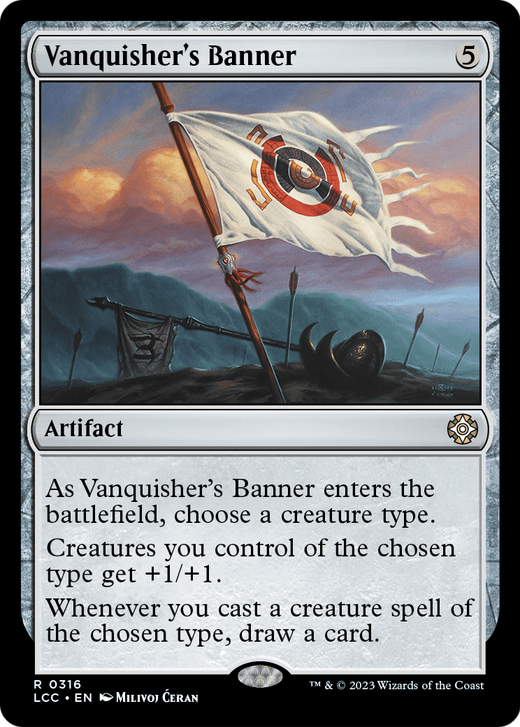 Vanquisher's Banner (LCC-316) [The Lost Caverns of Ixalan Commander]