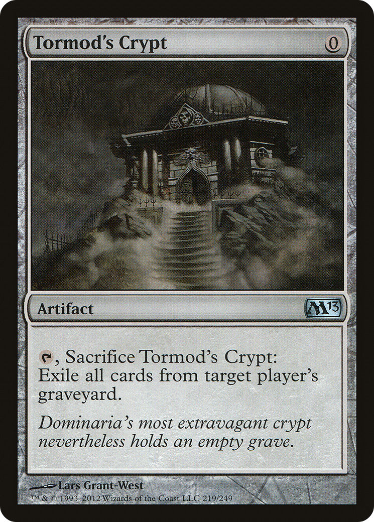 Tormod's Crypt (M13-219) [Magic 2013]