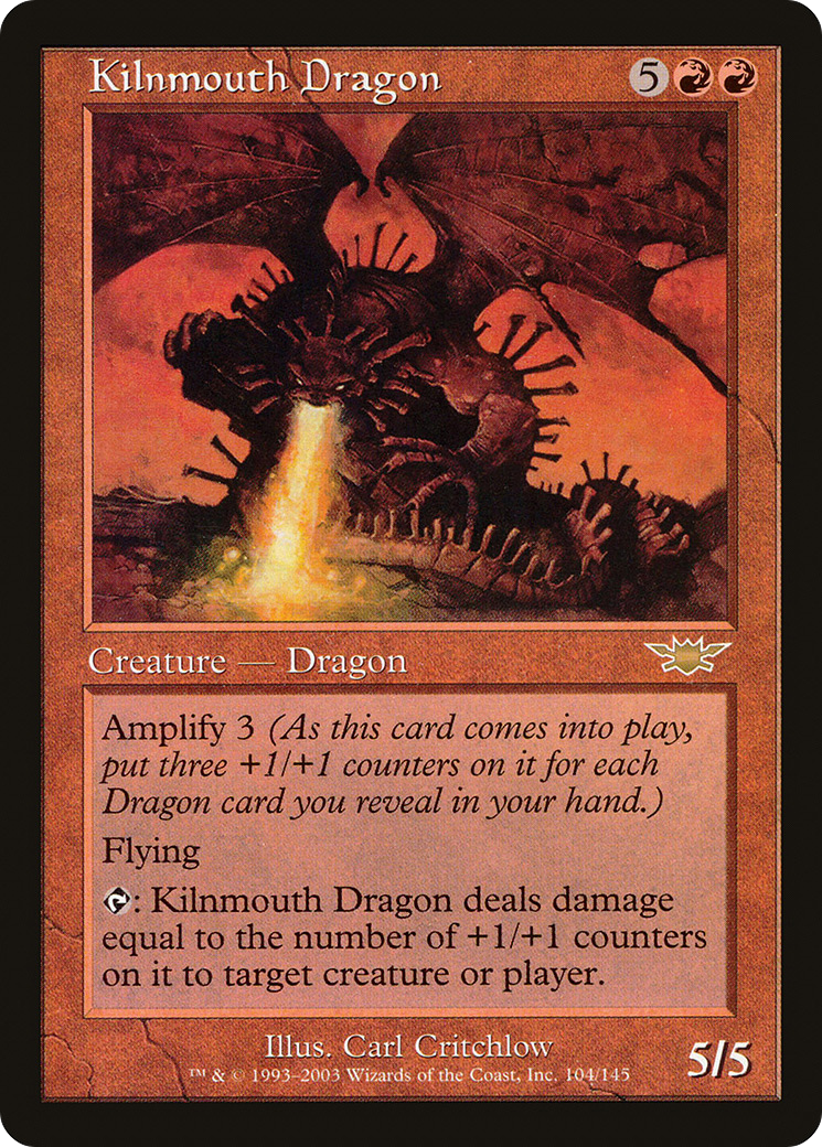 Kilnmouth Dragon (LGN-104) [Legions]
