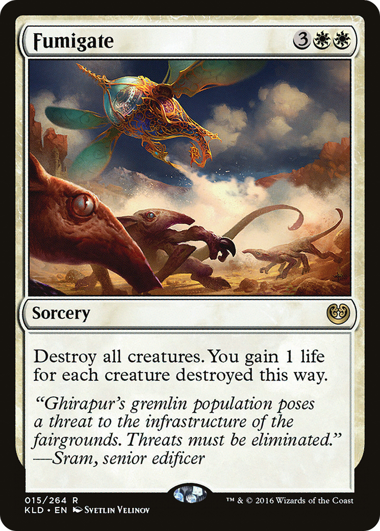Fumigate (KLD-015) [Kaladesh] Foil