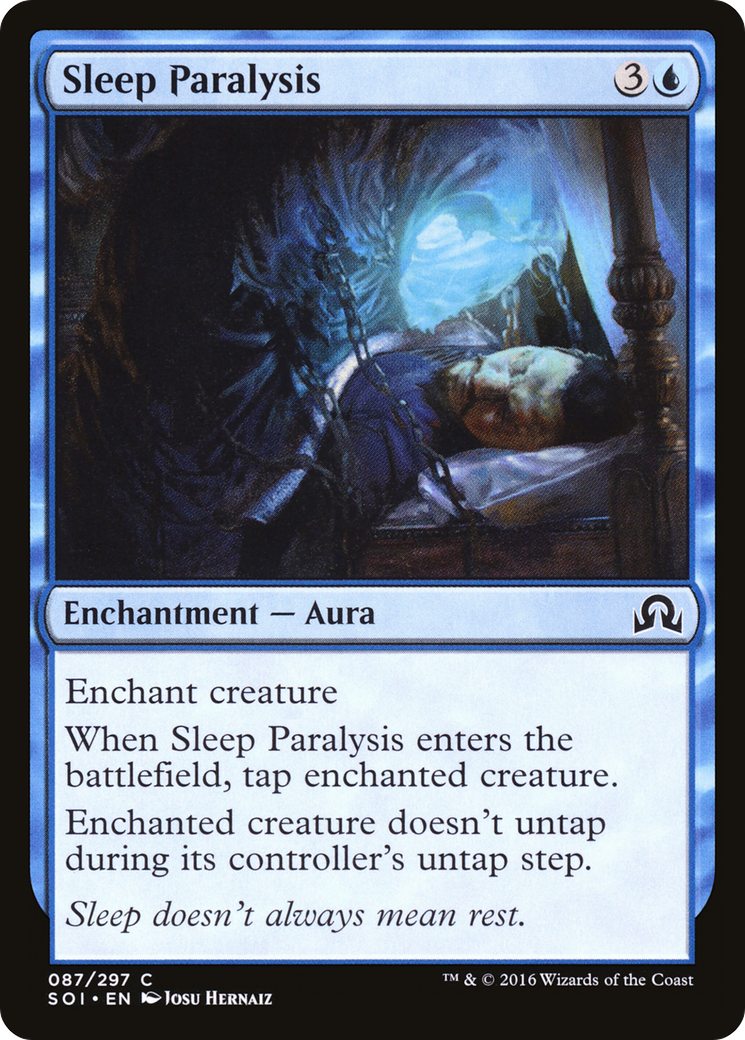 Sleep Paralysis (SOI-087) [Shadows over Innistrad]