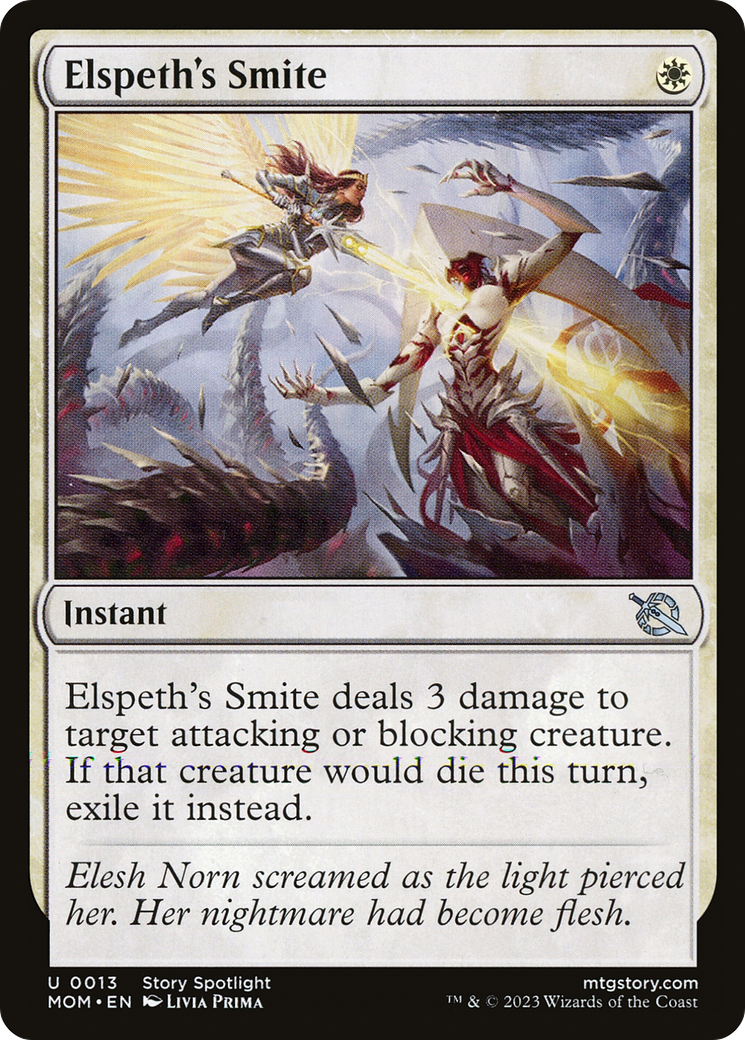 Elspeth's Smite (MOM-013) [March of the Machine]