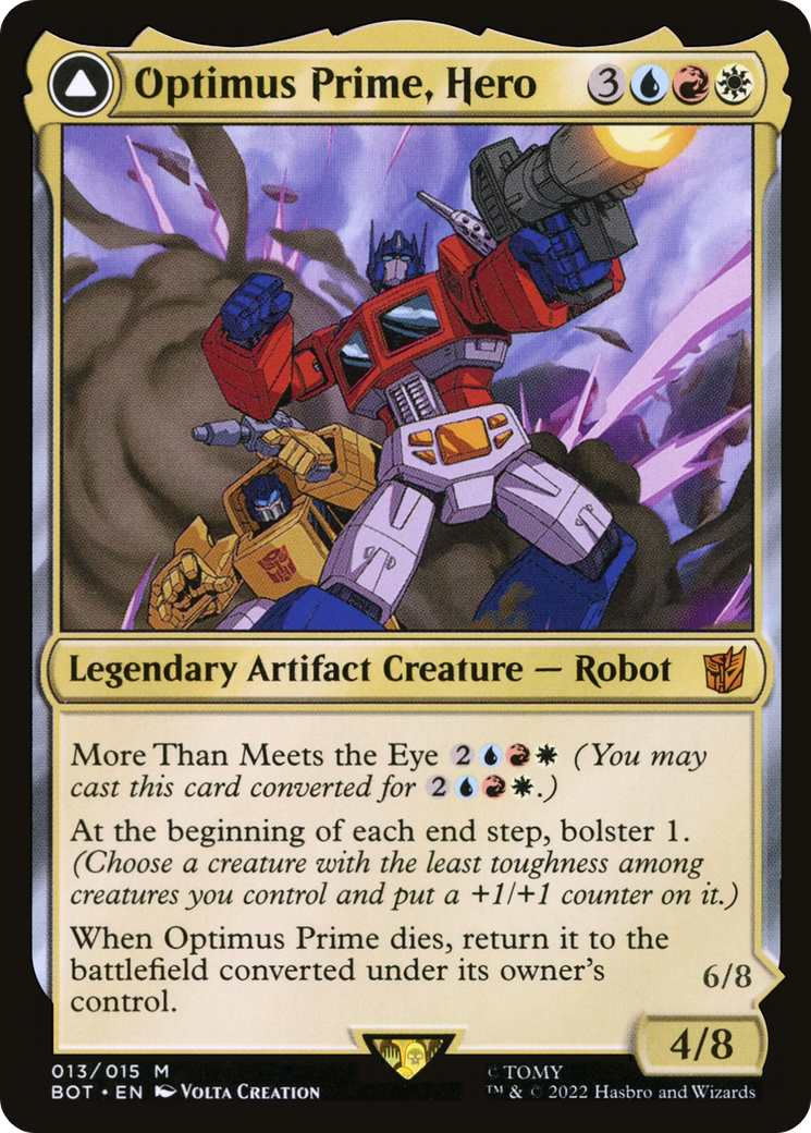 Optimus Prime, Hero (BOT-013) [Transformers] Foil