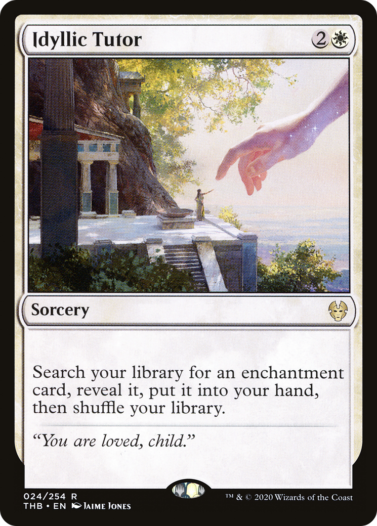 Idyllic Tutor (THB-024) [Theros Beyond Death] Foil