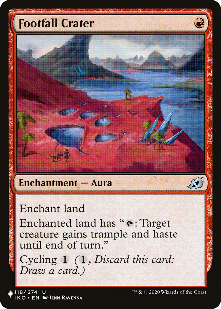 Footfall Crater (LIST-118) [The List]