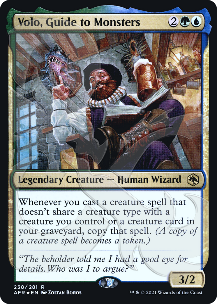 Volo, Guide to Monsters (AFR&-238) [Adventures in the Forgotten Realms Promos] Foil