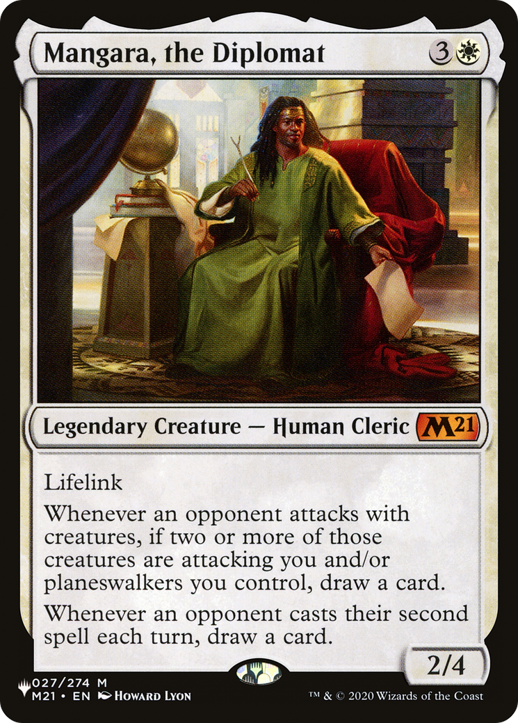 Mangara, the Diplomat (LIST-027/274) [The List Reprints]