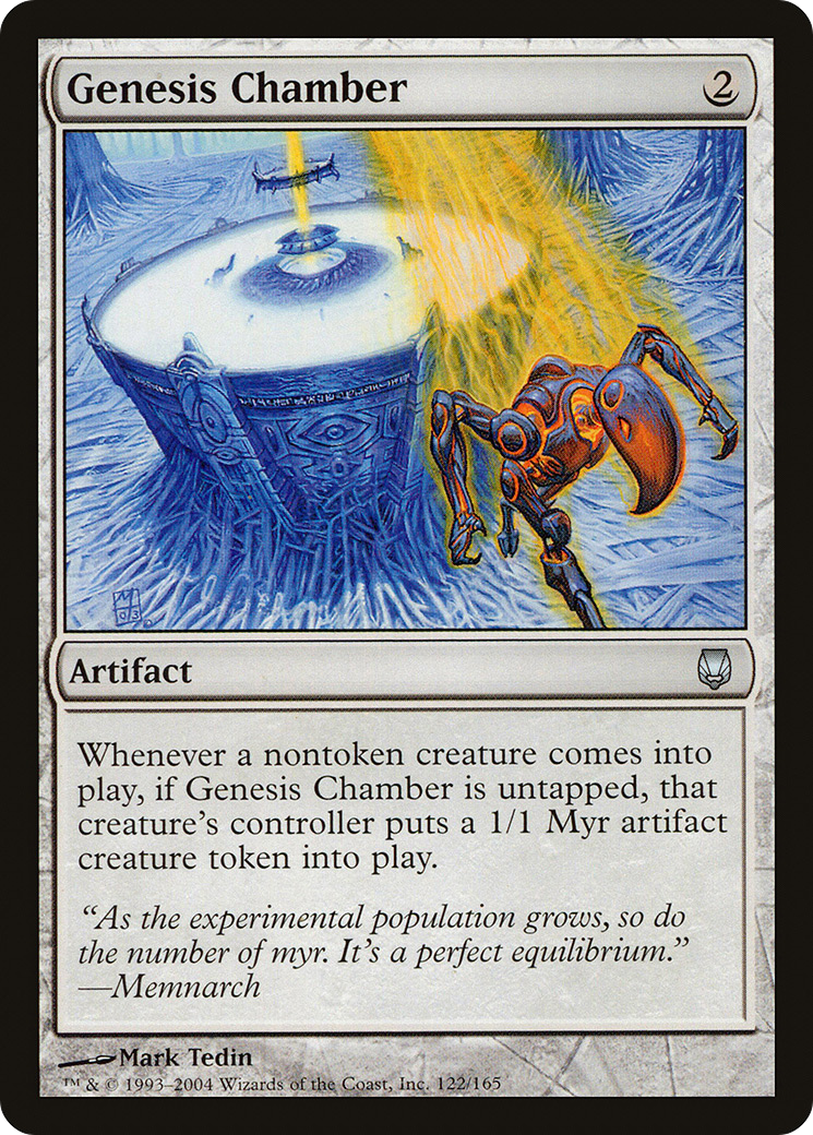 Genesis Chamber (DST-122) [Darksteel] Foil
