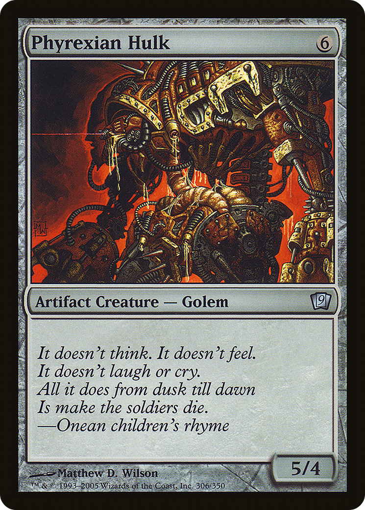 Phyrexian Hulk (9ED-306) [9th Edition]