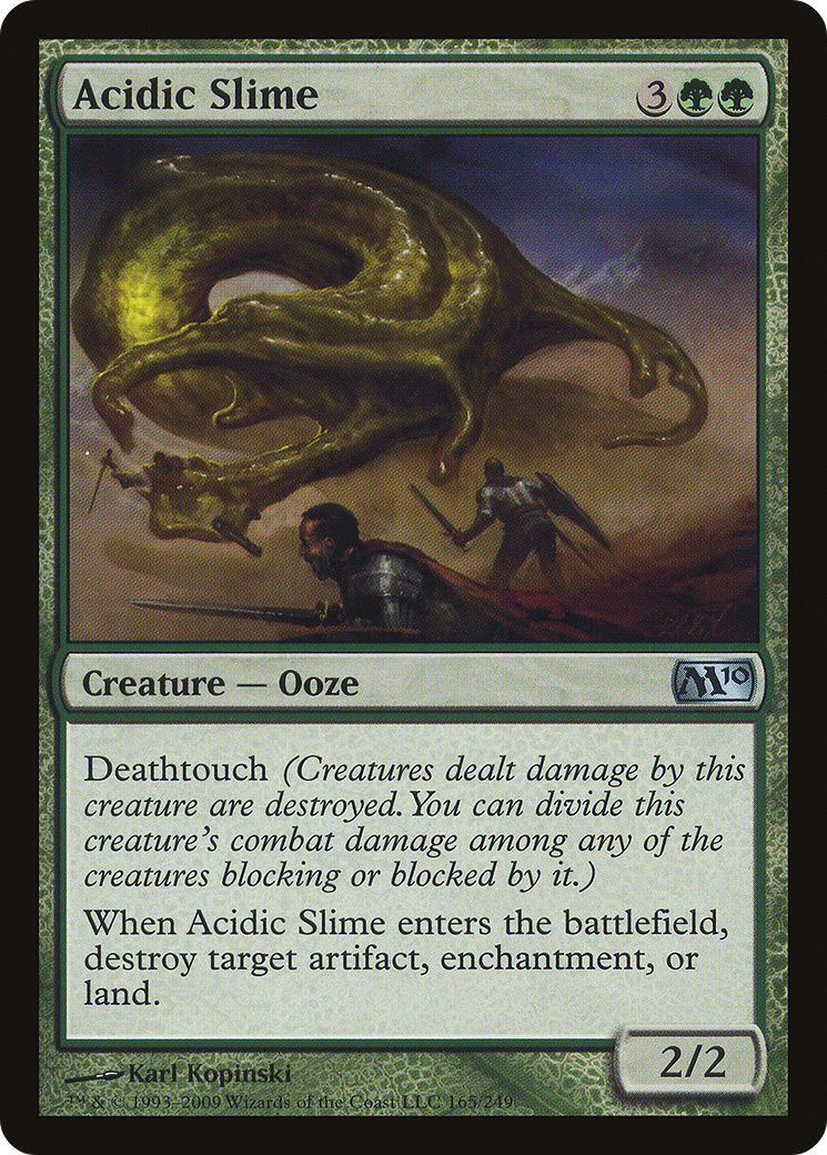 Acidic Slime (M10-165) [Magic 2010] Foil