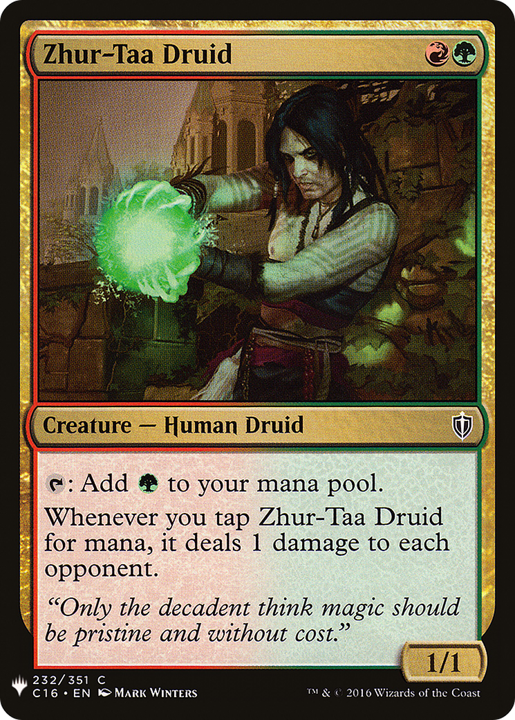 Zhur-Taa Druid (LIST-232) [The List]