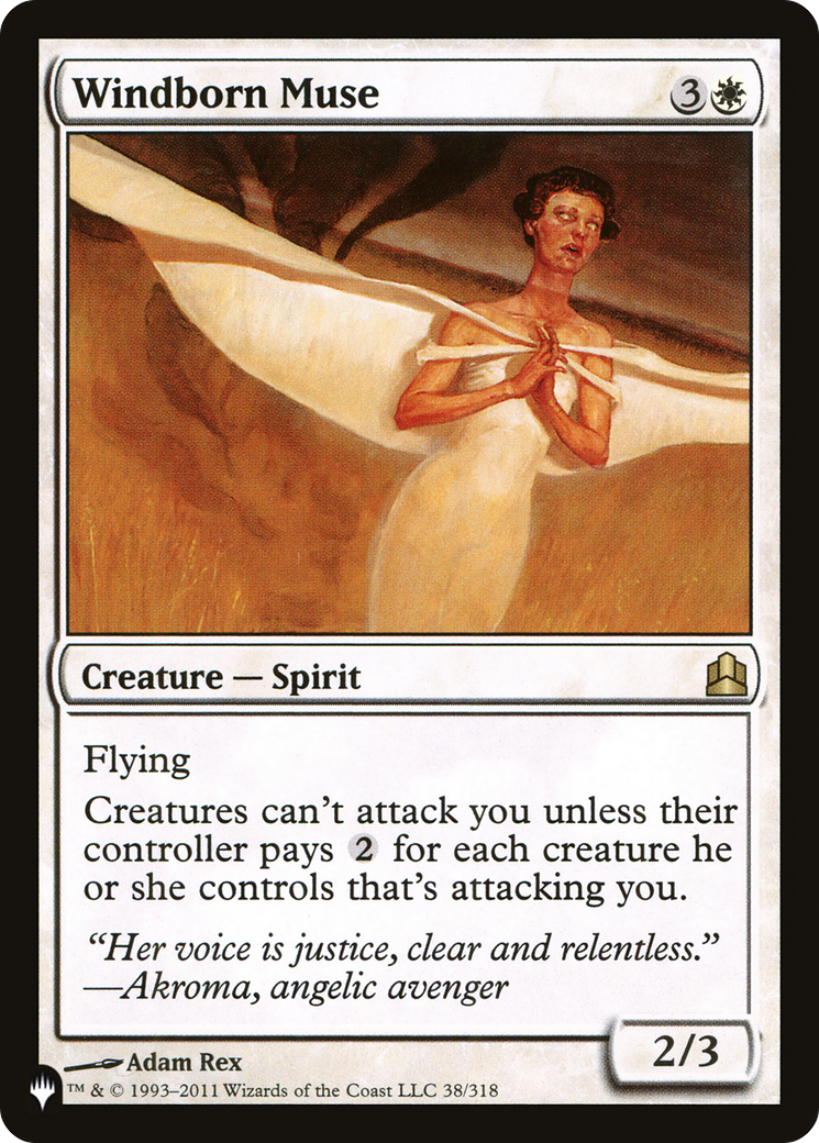 Windborn Muse (LIST-38/318) [The List]