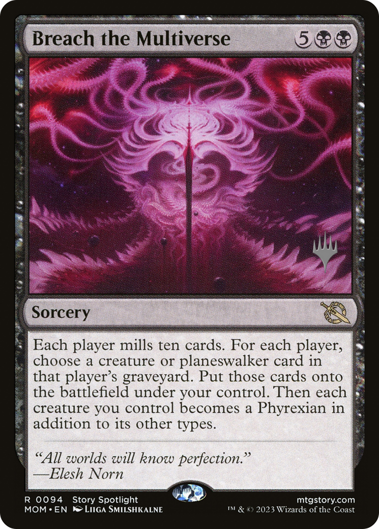 Breach the Multiverse (PPMOM-094) [Promo Pack: March of the Machine Promos]
