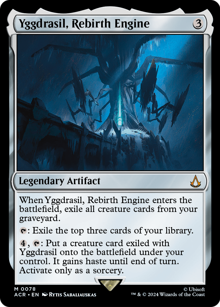 Yggdrasil, Rebirth Engine (ACR-078) [Assassin's Creed] Foil