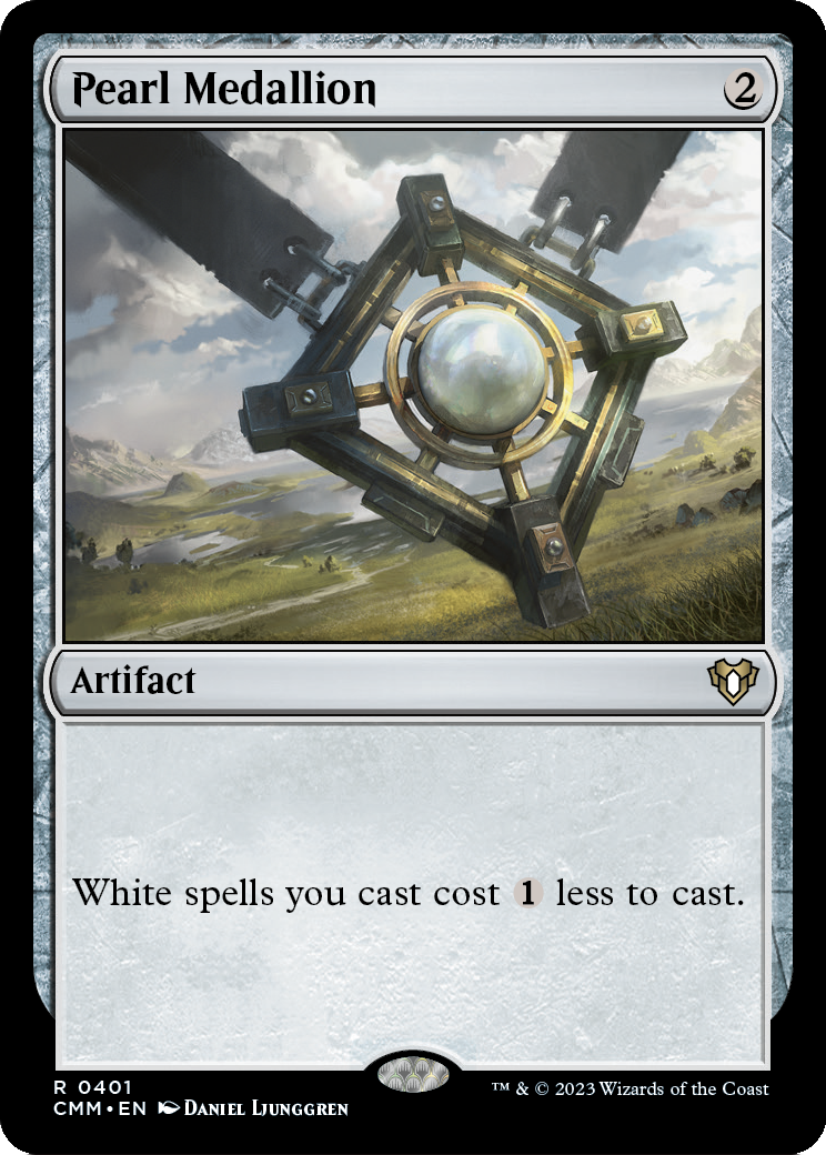 Pearl Medallion (CMM-401) [Commander Masters]