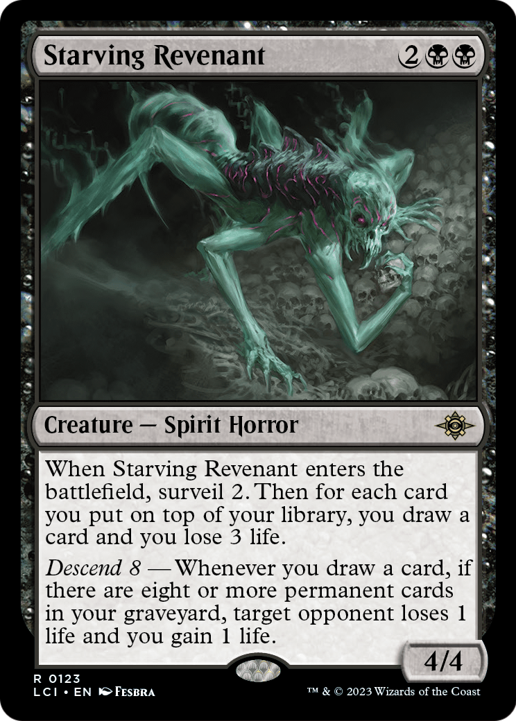 Starving Revenant (LCI-123) [The Lost Caverns of Ixalan] Foil